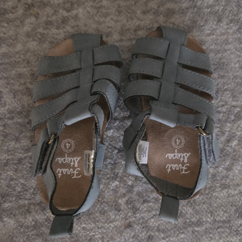 Trask Alpaca Gray Kids Sandals